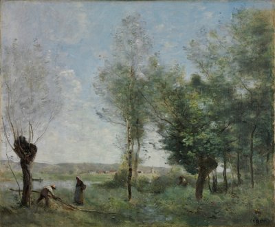 Recuerdo de Coubron de Jean Baptiste Camille Corot